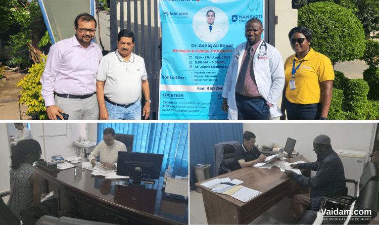 successful medical camp in zambia by vaidam
