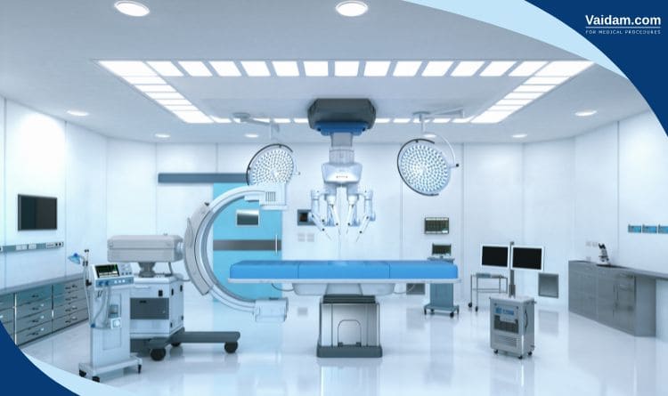 Robotic surgery setup