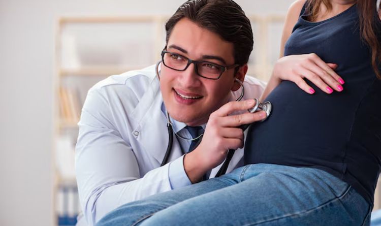 Doctor Optimising Baby's Heartbeat
