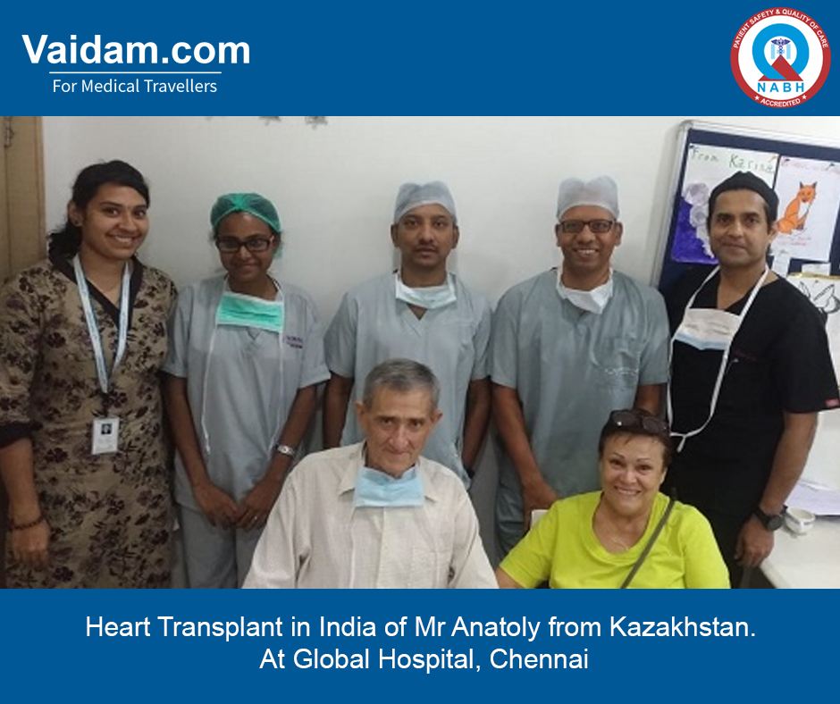 Anatoly Oleinikov, Kazakhstan, Heart Transplant in India Anatoly Oleinikov, Kazakhstan, Heart Transplant in India