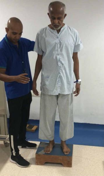 Ashraf Dawood, Oman, Deep Brain Stimulation surgery For Parkinson's Disease in India Ashraf Dawood, Oman, Deep Brain Stimulation surgery For Parkinson's Disease in India