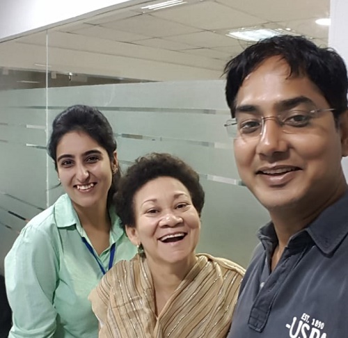 Mimmie, Namibia, Breast Cancer surgery in India Mimmie, Namibia, Breast Cancer surgery in India