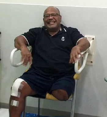 Tevita/ knee replacement/ Fiji Tevita/ knee replacement/ Fiji